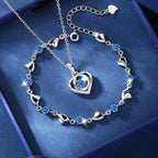 Céleste Heart Jewellery Set