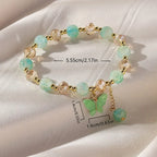 Amélie Butterfly Charm Bracelet