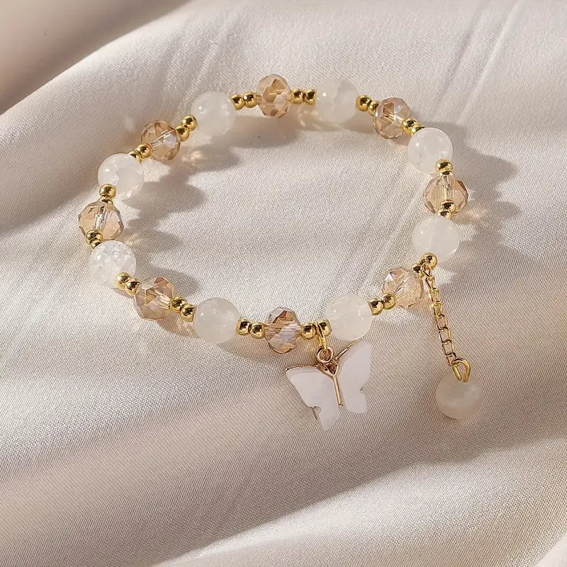 Amélie Butterfly Charm Bracelet