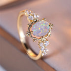 Opaline Bloom Ring