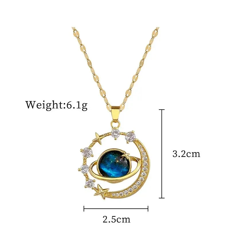 Elara Celestial Necklace
