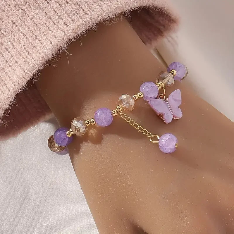 Amélie Butterfly Charm Bracelet