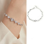 Liora Heart Wave Bracelet