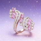 Rosalie Blush Crystal Ring