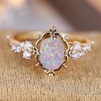 Opaline Bloom Ring