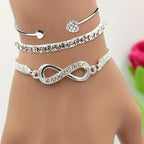 Léonie Crystal Bracelet Set
