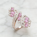 Rosalie Blush Crystal Ring