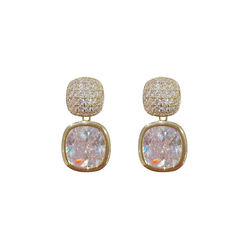 Maëlle Crystal Drop Earrings