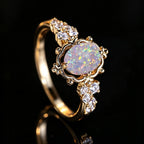 Opaline Bloom Ring