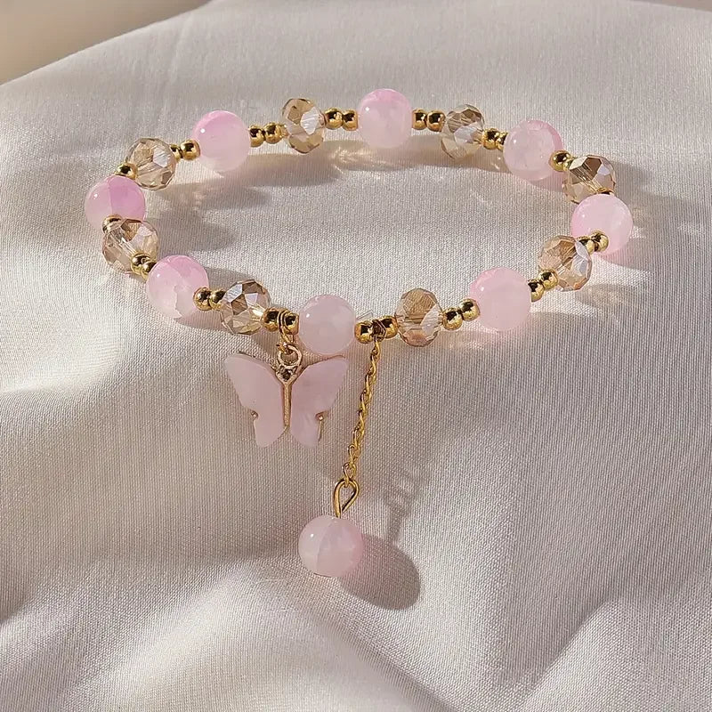 Amélie Butterfly Charm Bracelet