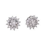 Clémence Floral Zirconia Earrings