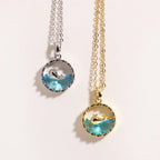 Marina Ocean Crystal Necklace