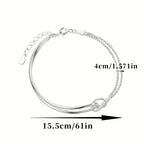 Lumière Silver Bracelet