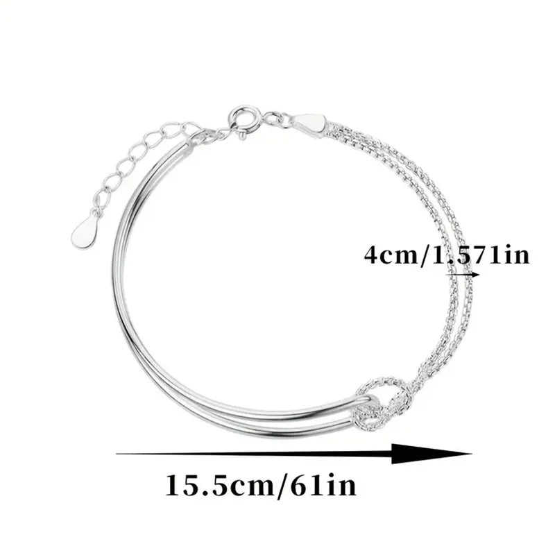 Lumière Silver Bracelet