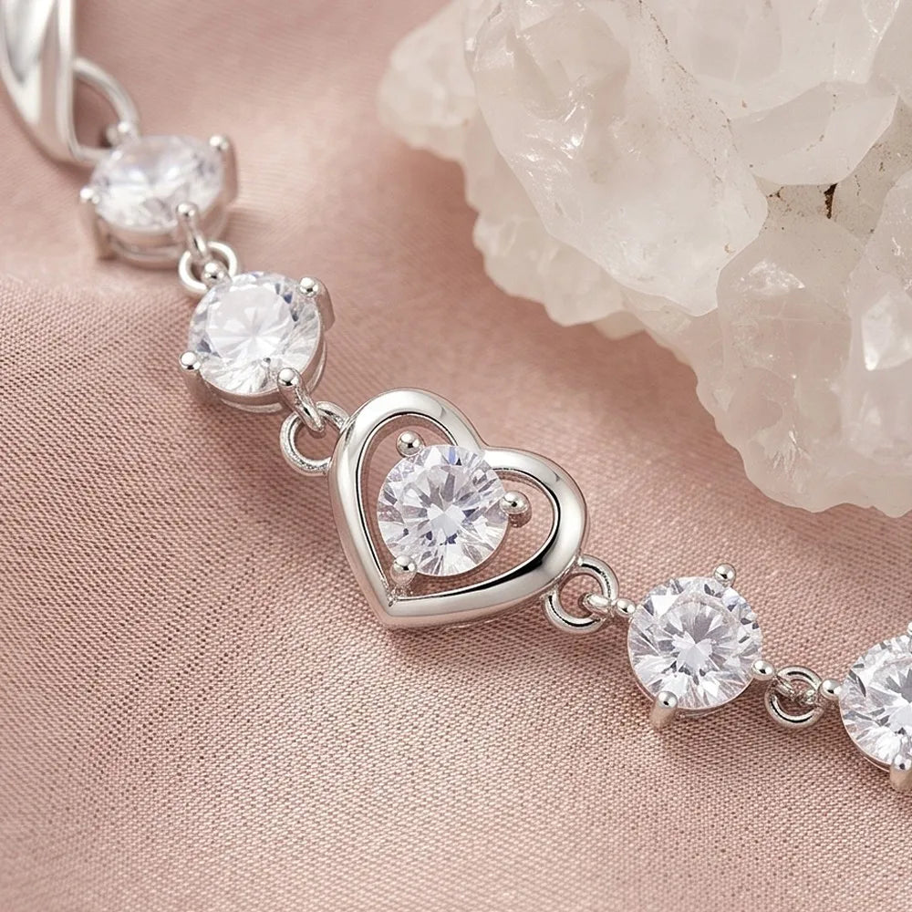 Liora Heart Wave Bracelet